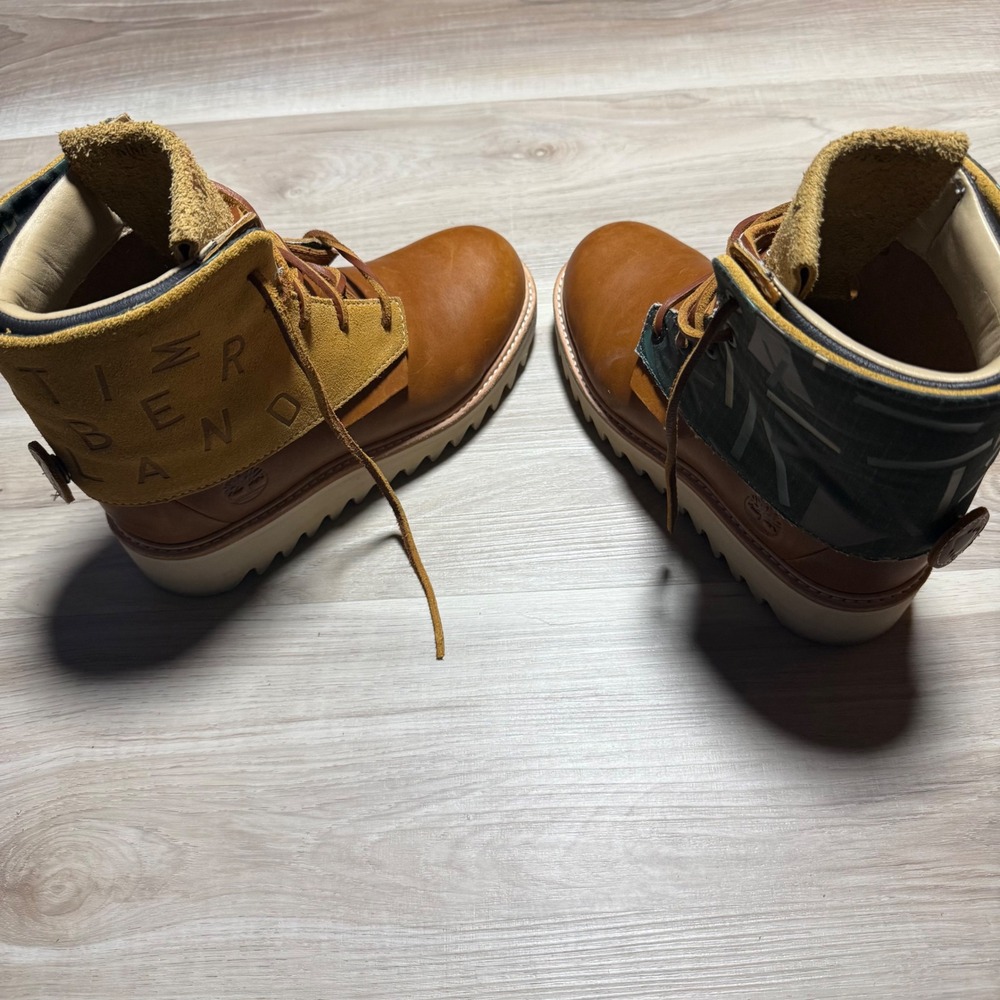 Timberland x NINA CHANEL ABNEY 50th Anniversary Future 73‎ Rare Sz 4 Mens - Picture 10 of 10